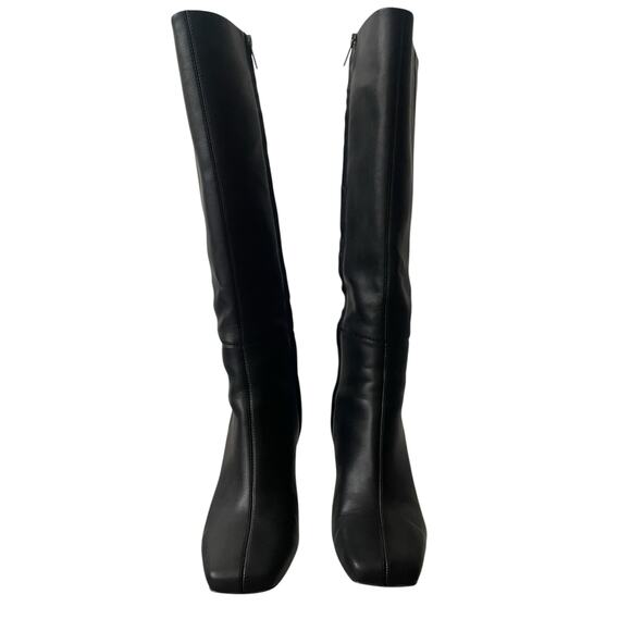 Sam Edelman Circus NY Emmy Tall Boots Square Toe Zip Up in Black Size 9 1/2 - Picture 4 of 8